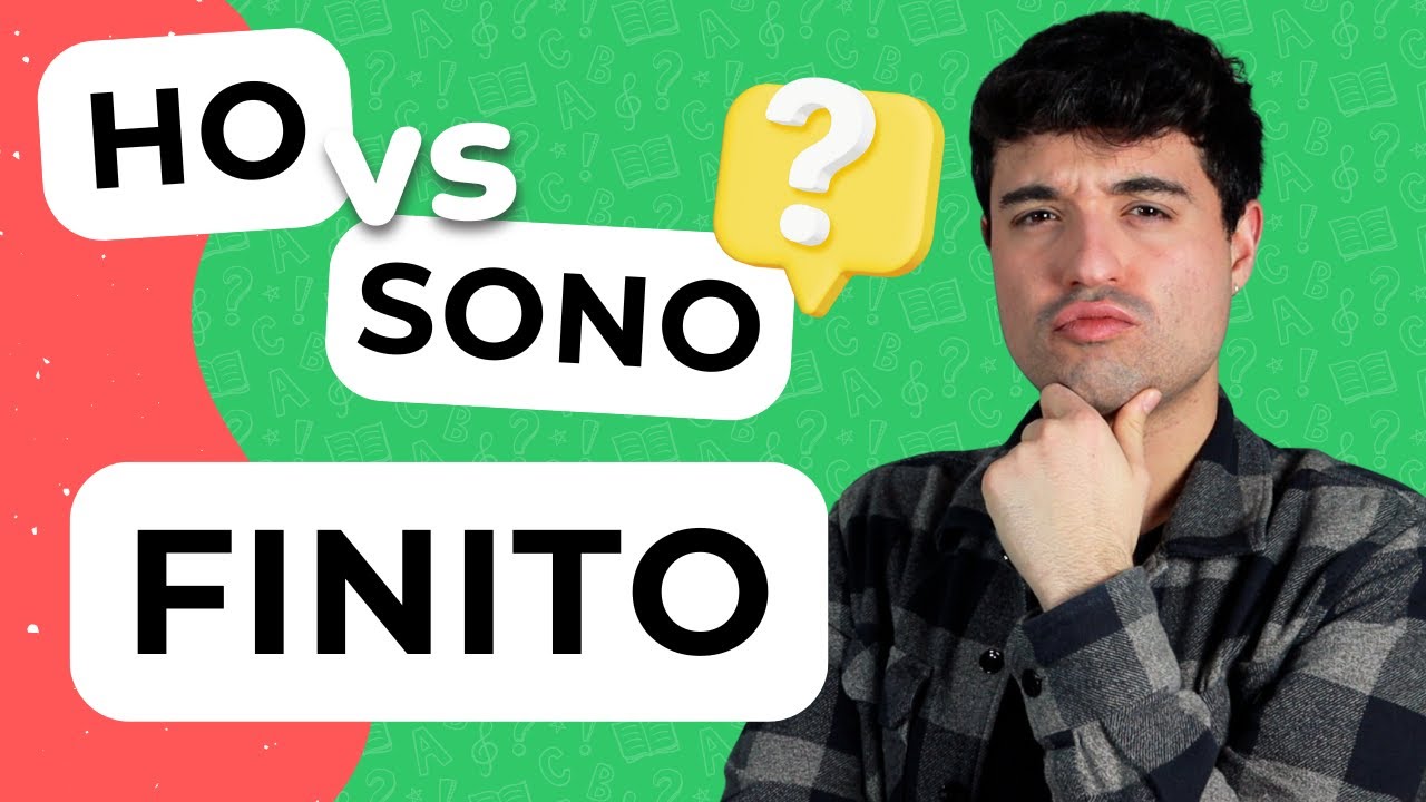 ESSERE o AVERE: quale scegliere in italiano?