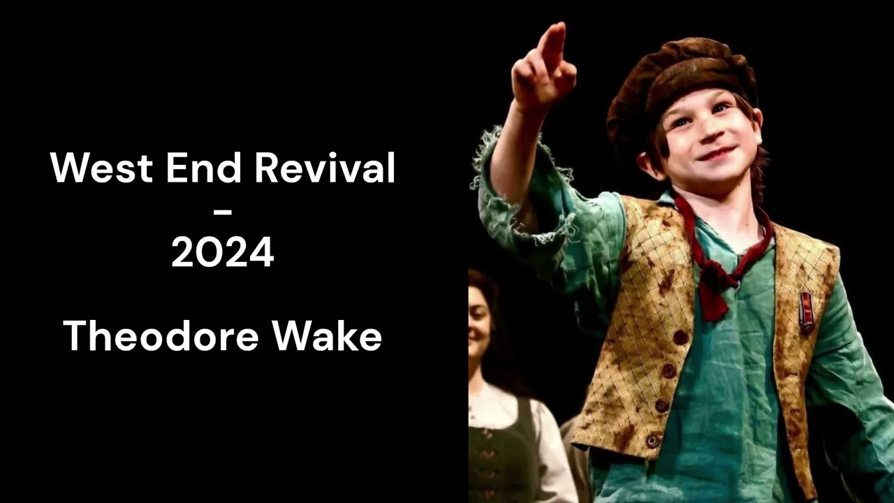 Theodore Wake as Gavroche - West End - 2024
