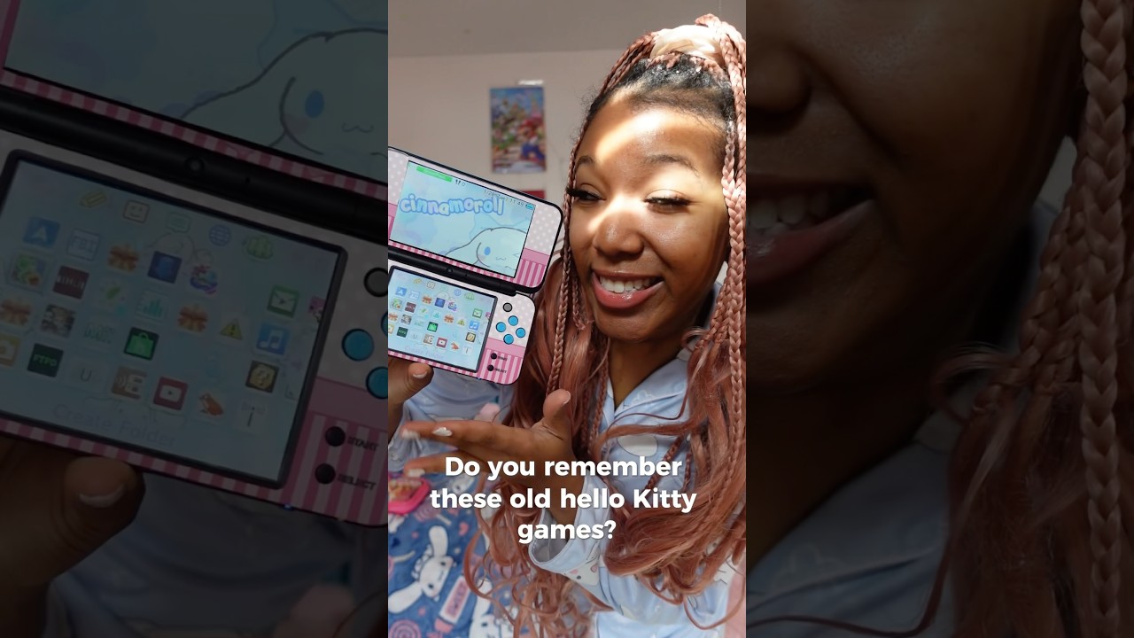 Have You Played These Hello Kitty Games on Nintendo DS? 🎀 #hellokitty #youtubeshorts