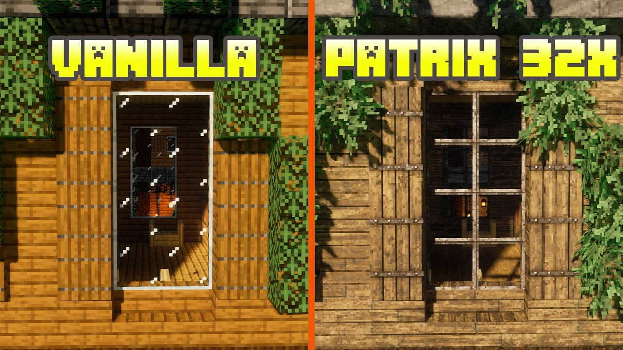 Vanilla vs Patrix 32x | Texture Comparison
