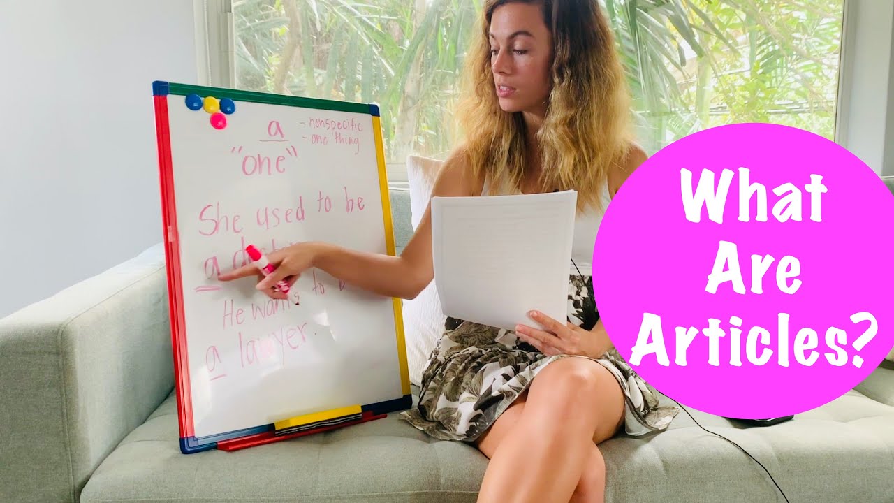 [ASMR] Miss Bell Teaches A Lesson On Using Articles (relaxing, sleep inducing, whisper)