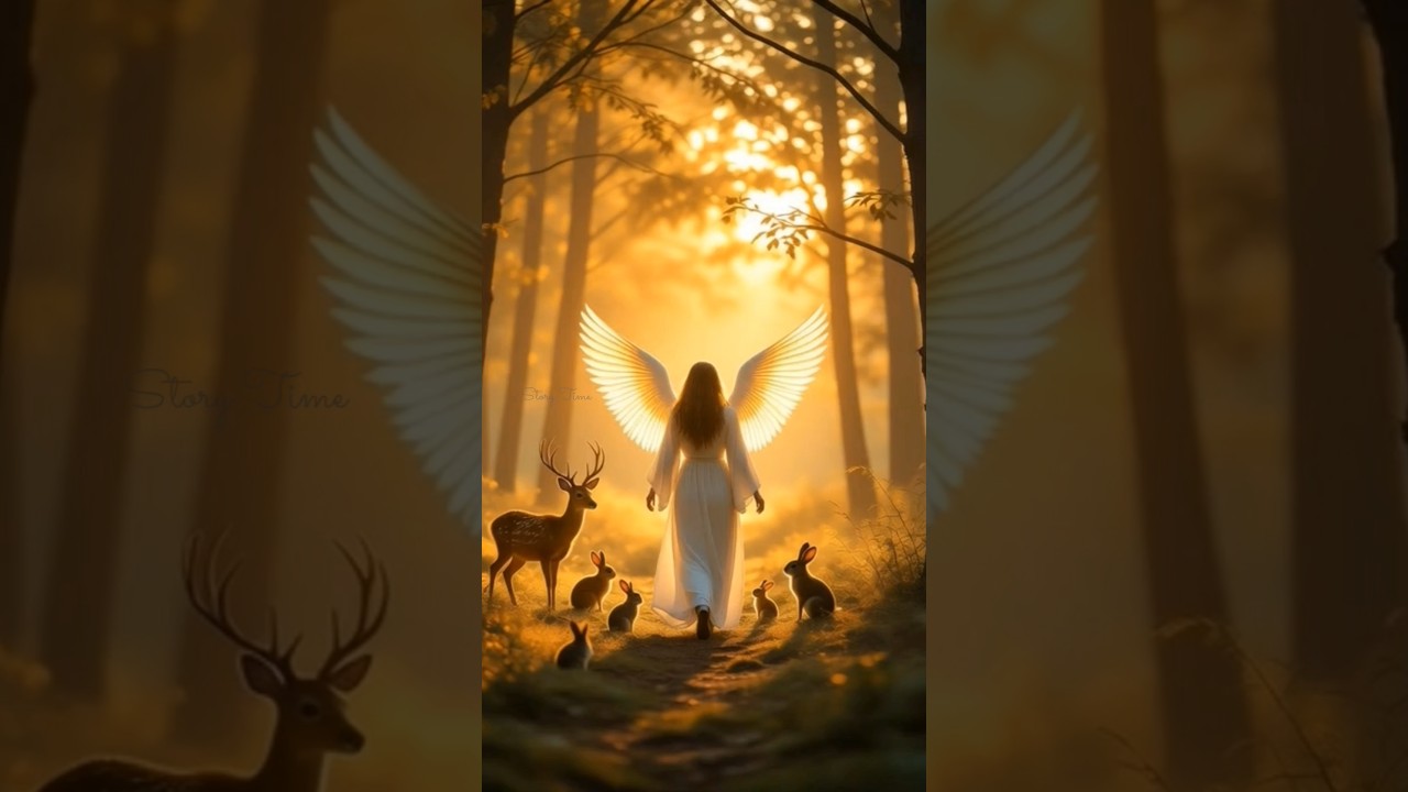 ✨ The Angel and the Little Animals &ndash; A Heartwarming Story of Love and Kindness 🕊️💖