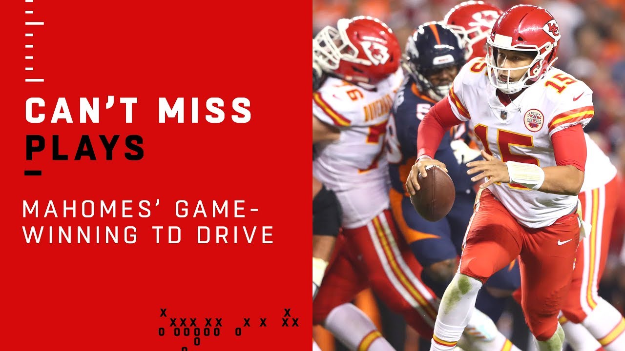 Patrick Mahomes Goes Full Favre on Game-Winning TD Drive!
