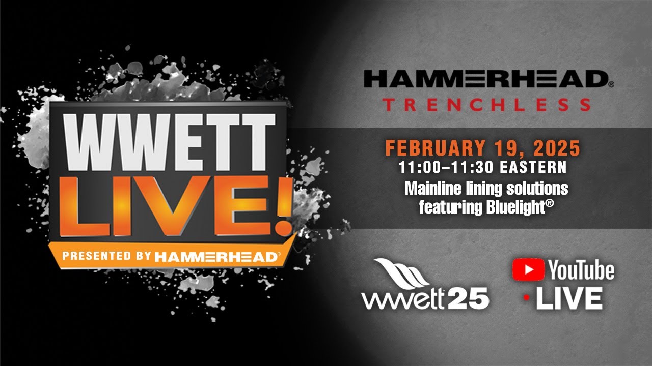 Live at WWETT! Mainline lining solutions featuring Bluelight