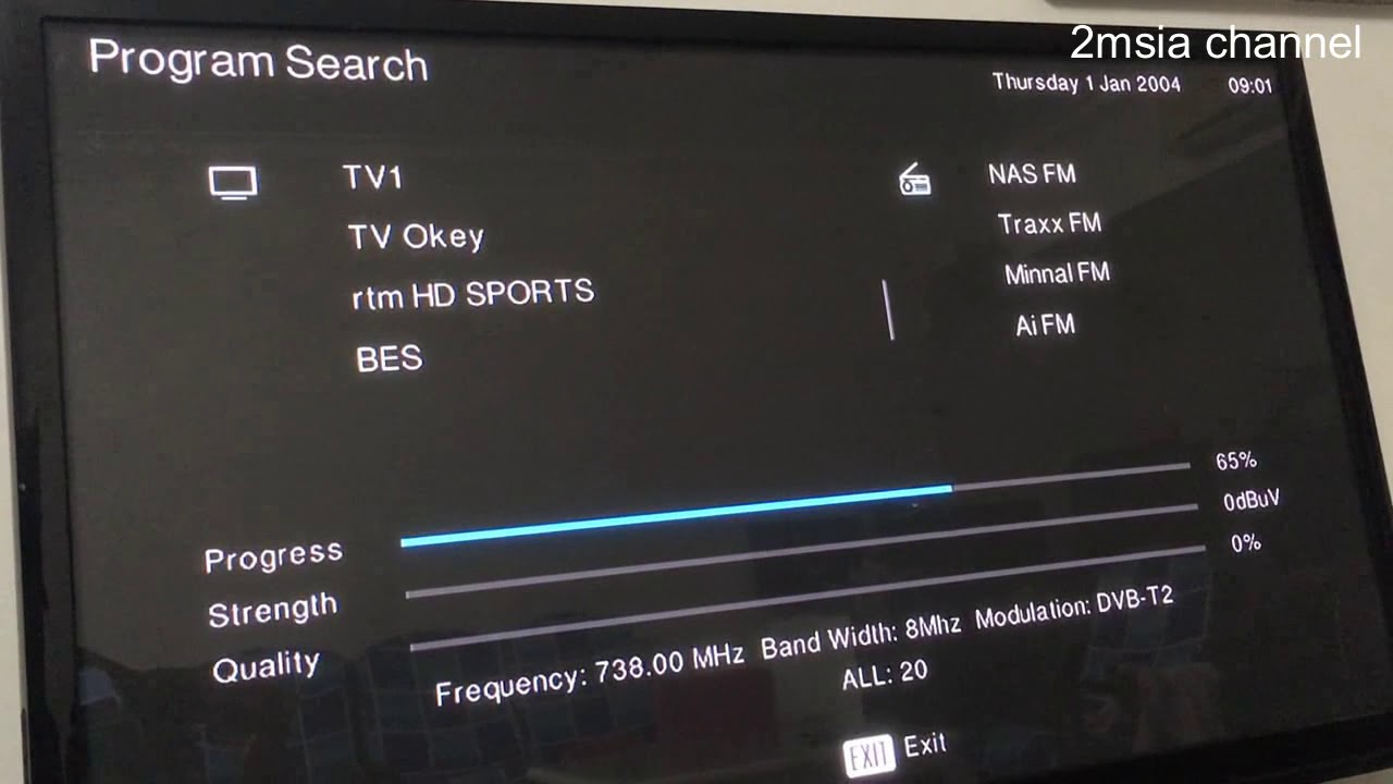 MyFreeview MYTV Decoder E50-32 Code Errors Masalah No Signal How To Solve