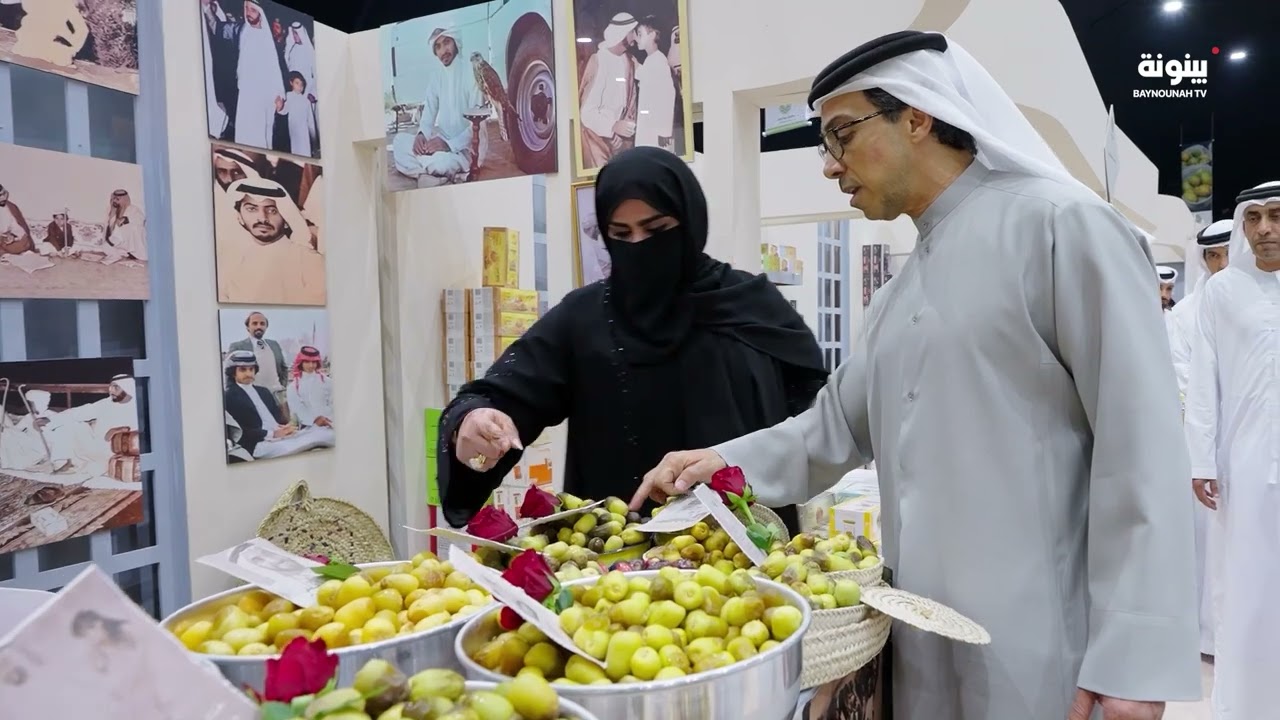 منصور بن زايد يزور مهرجان ليوا للرطب