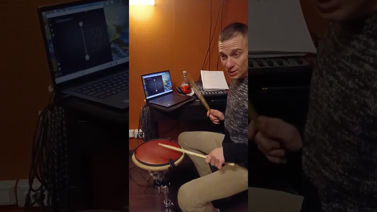 rudiments of workout melodies during my typical lesson #drums #lesson #rudimentworkout #rudiments