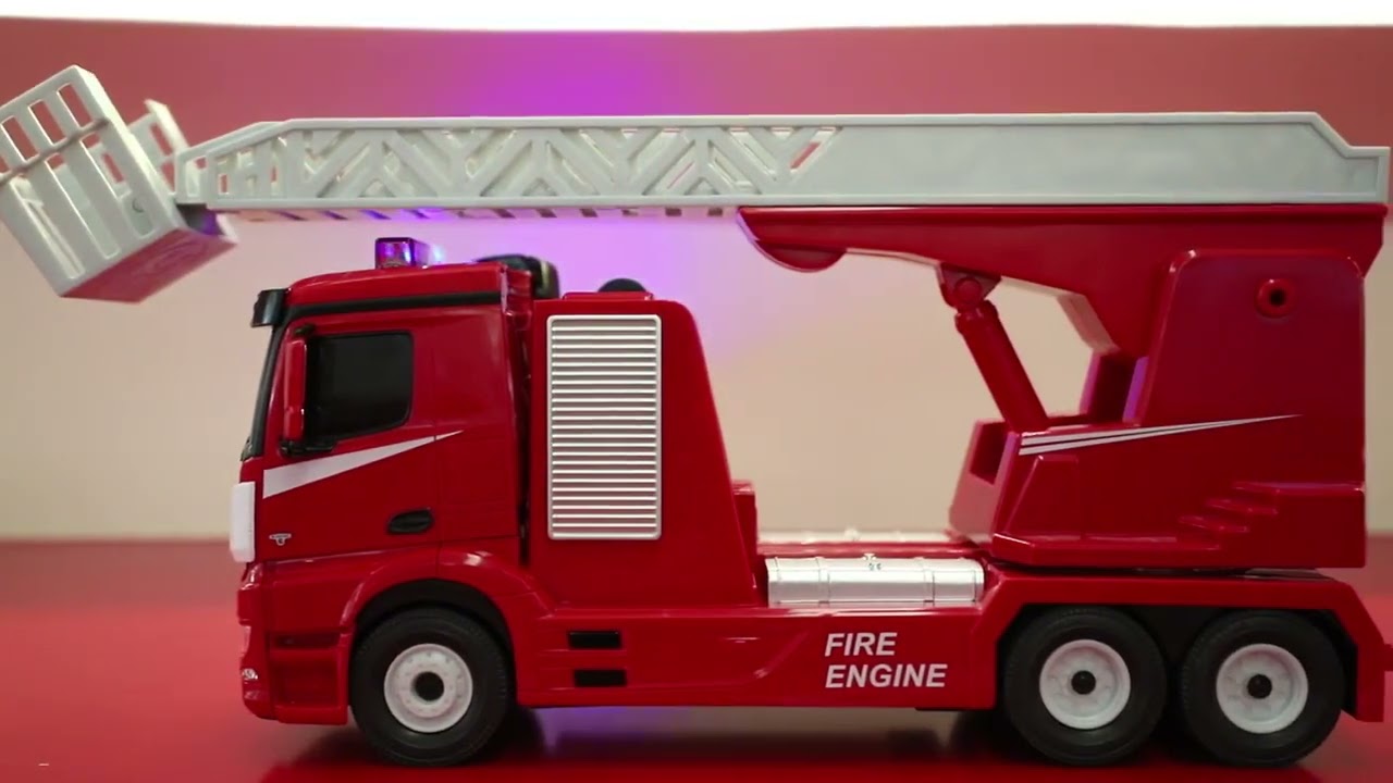 RASTAR Mercedes-Benz Antos Fire Engine & Rescue car 2 in 1(78620)
