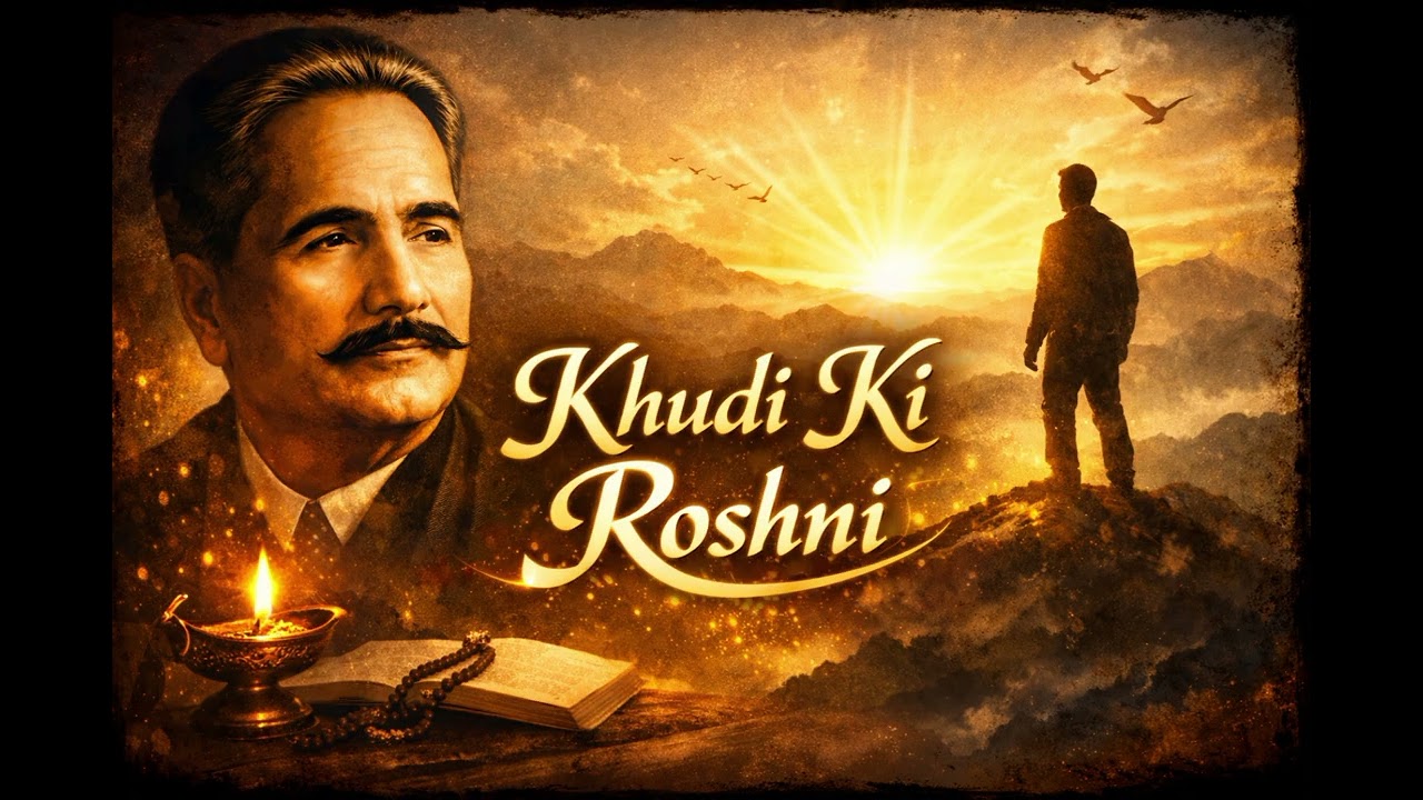 Khudi Ki Roshni | Powerful Urdu Ghazal About Self Discovery | Soulful Nasheed Style #urdughazal