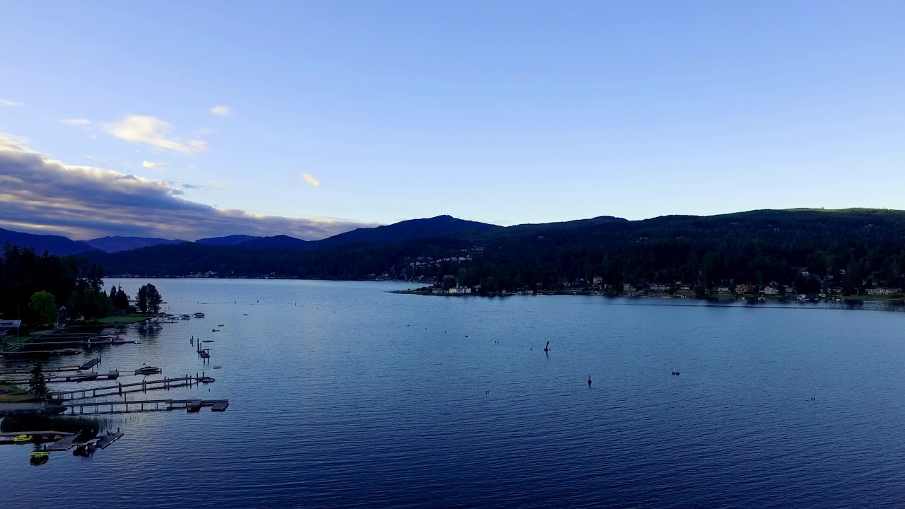 Lake Whatcom Washington Aerial Drone Footage