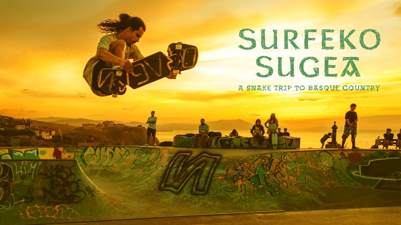 Alex Villanueva & Friends | SURFEKO SUGEA | Streetboard trip to Basque Country | Northern Spain