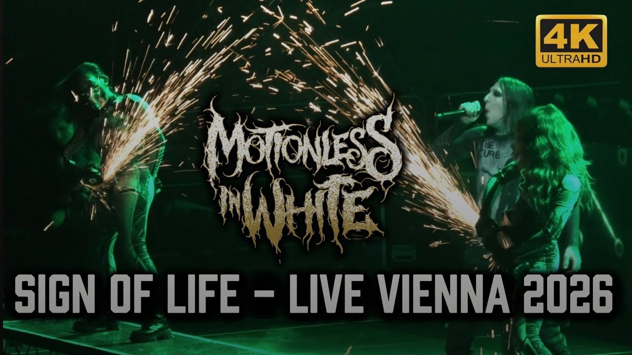 Motionless In White - Sign Of Life - Live Wiener Stadthalle - 25.02.2026 - 4K - Vienna- Austria 