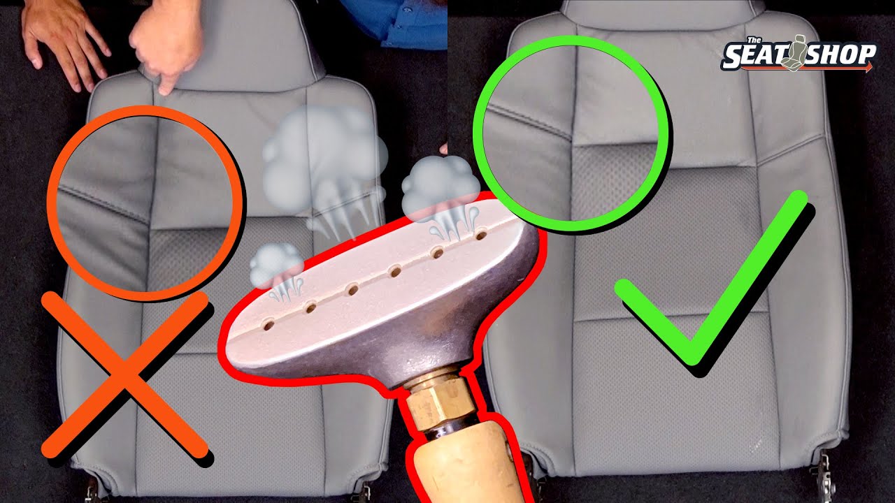 Using Steam to Smooth Leather Covers (2020)