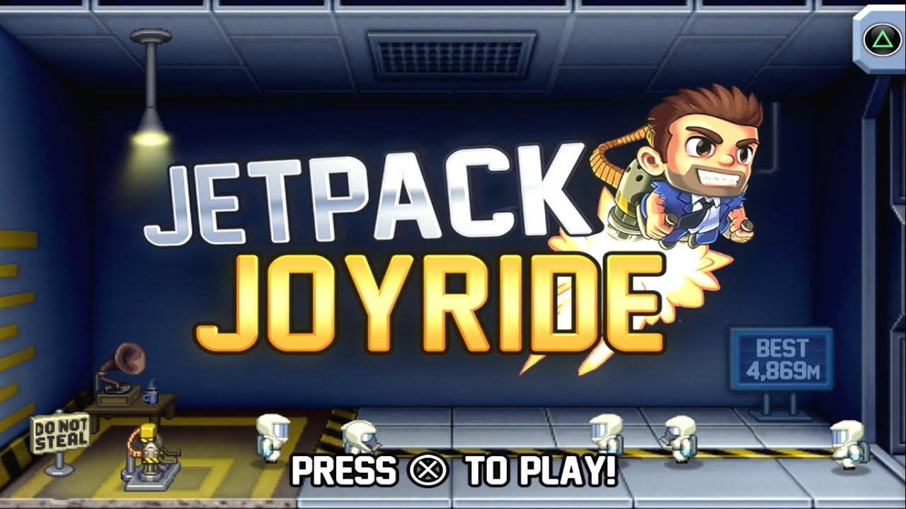 Jetpack Joyride PS3 Gameplay