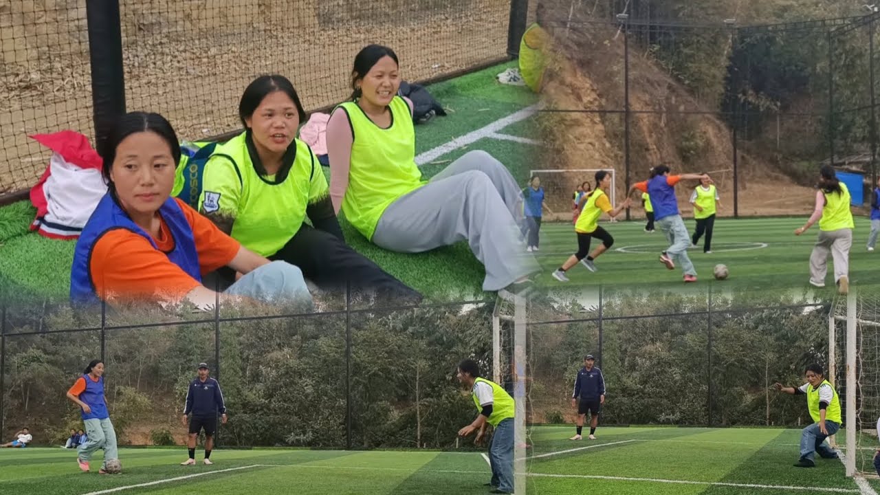 Konyak Associate pastor's youth ll Futsal ll women ll at Mon town ll