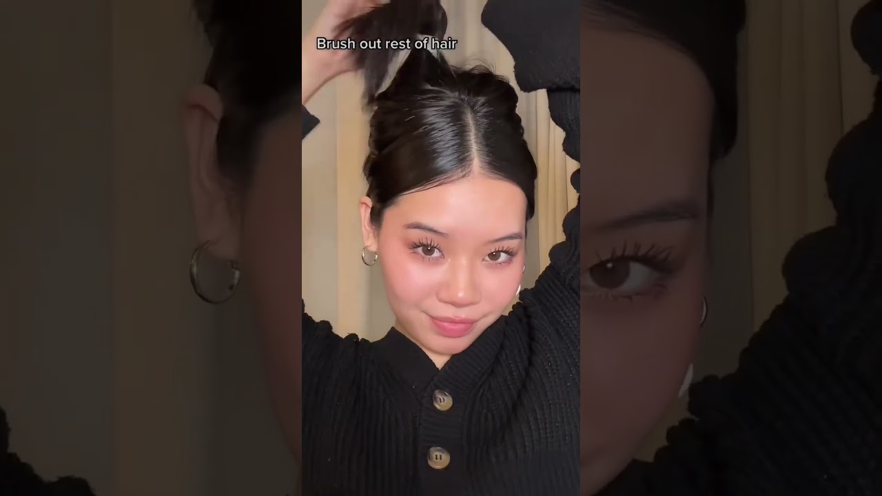 Hairstyle for uni/school #beauty #hairstyle #hairstyletutorial