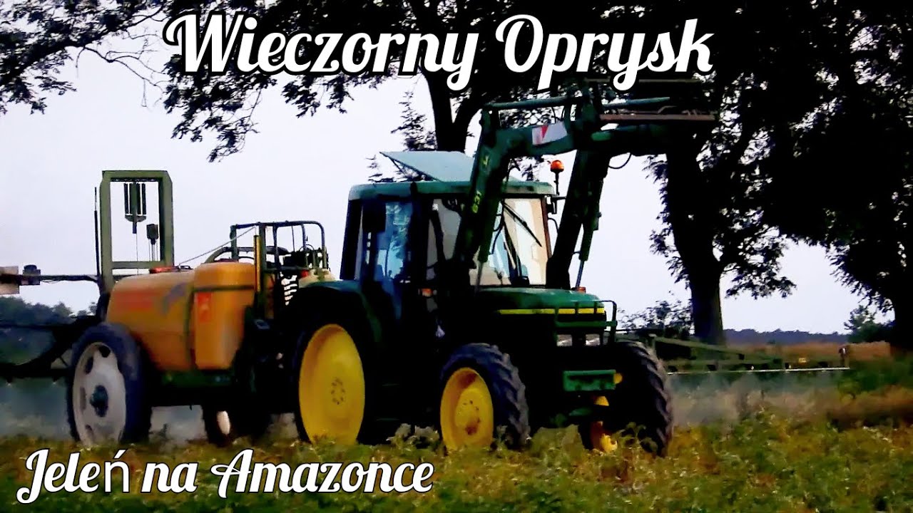 Wieczorne Opryski 2022 // John Deere 6210 & Amazone UG 2200 // Lato 2022