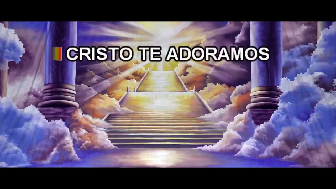 Tema: Te adoramos . Letra pista karaoke 🎤🎬.