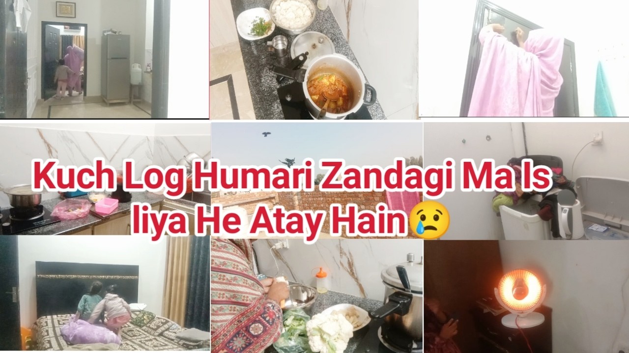 Winter Night To Morning routine/Kuch Log Humari Zandagi Ma Is liya He Atay Hain@Zahrawasifoffical