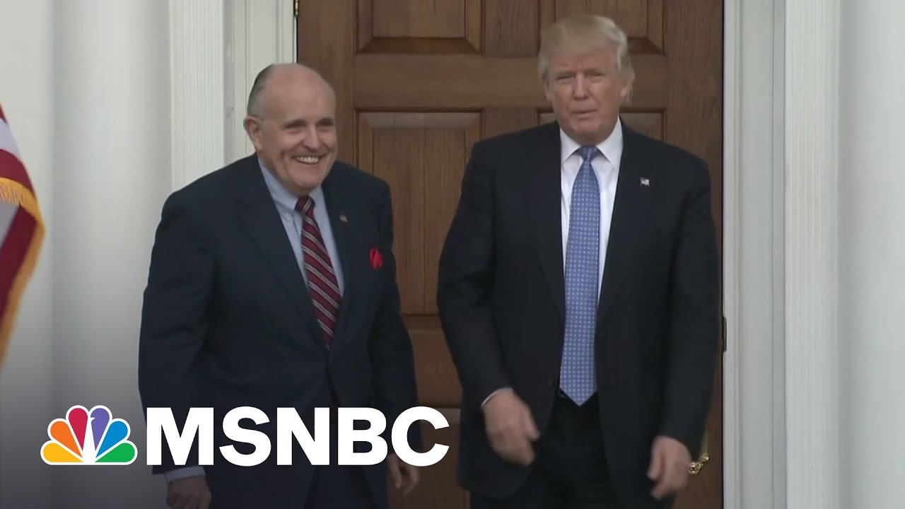 Trump In Trouble? Giuliani Criminal Probe Raid Rattles Trumpworld | The Beat With Ari Melber