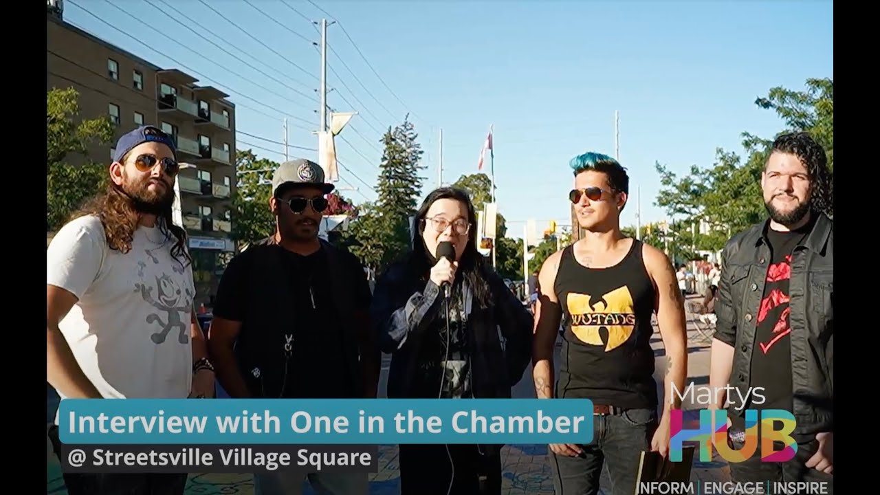 #TBT Interview with One In The Chamber at Streetsville Village Square