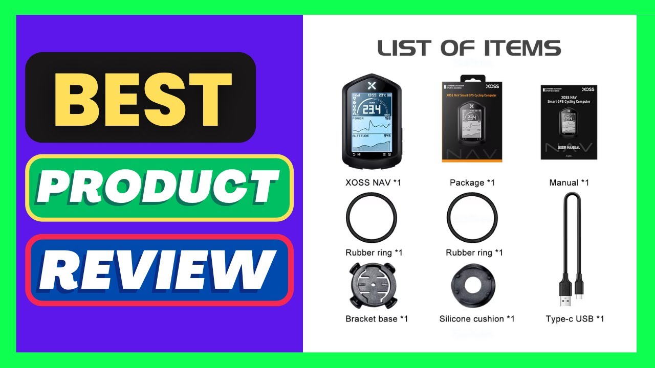 XOSS NAV GPS Bike Computer Cycling Mountain Road Bicycle