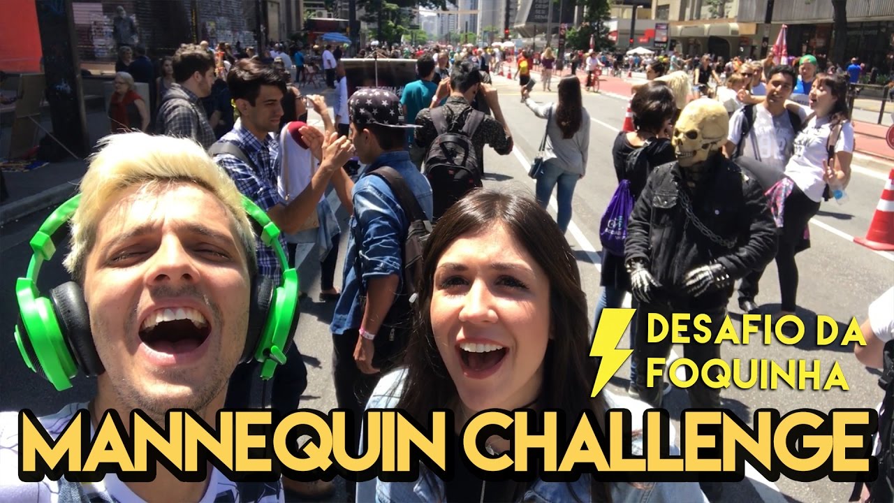 MANNEQUIN CHALLENGE NA PAULISTA ft. CANAL É TIPO ISSO | Foquinha