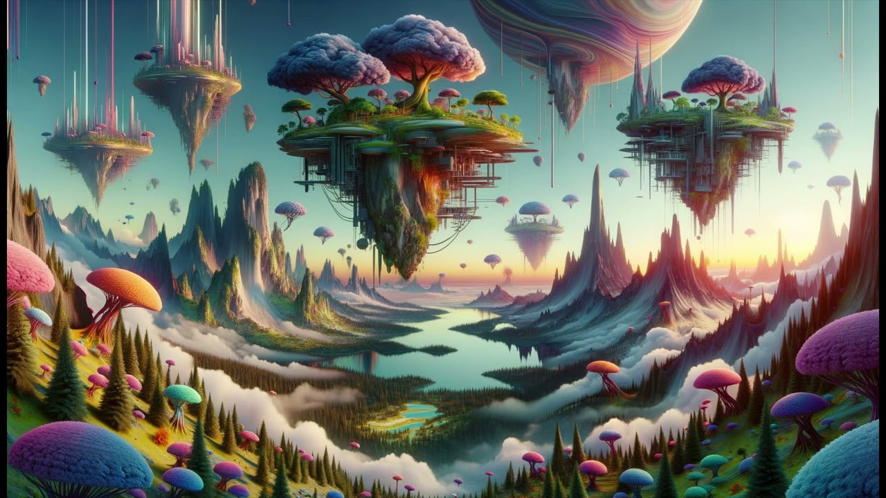 Questions – Psychedelic Ambient Music Visual Experience