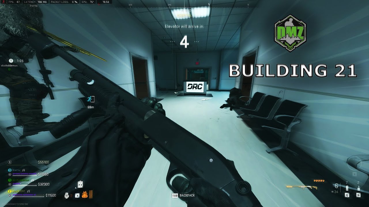 Shotgun is the Solution !!!!!!!! Building 21 Gameplay in DMZ Warzone 2.0