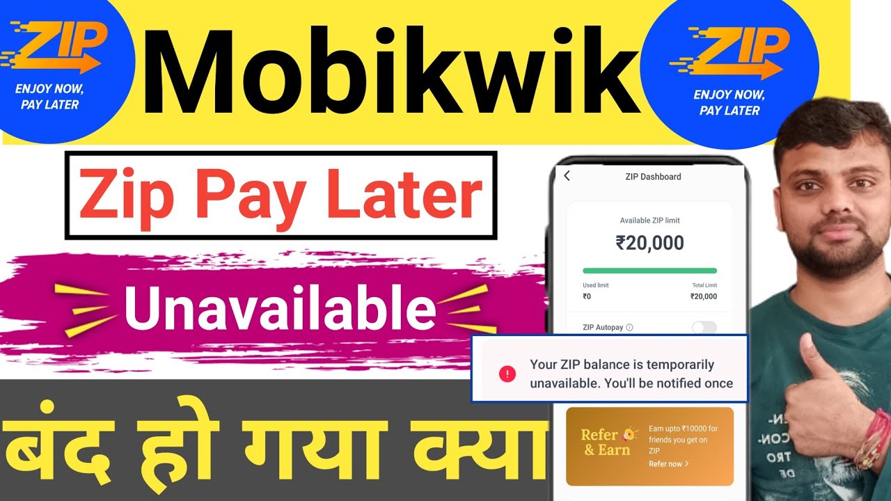 Mobikwik Zip Closed|Mobikwik Zip Technical Issue|Mobikwik Zip Temporarily Unavailable|Mobikwik Zip|
