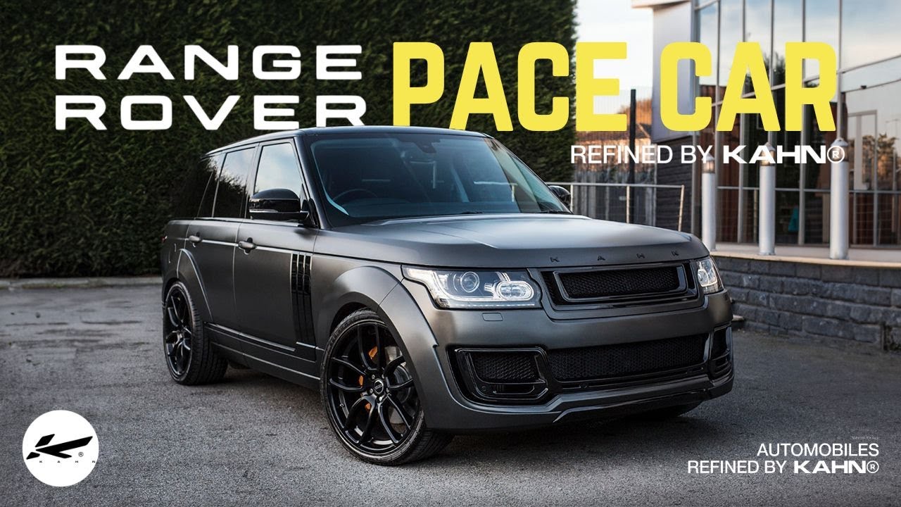 The Project Kahn Range Rover Vogue Pace Car