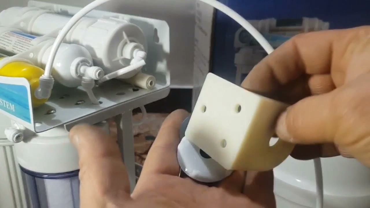 طريقة تركيب جهاز تصفية الماء