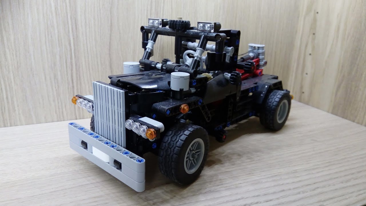 Lego Abschleppwagen MOC [Bauanleitung]