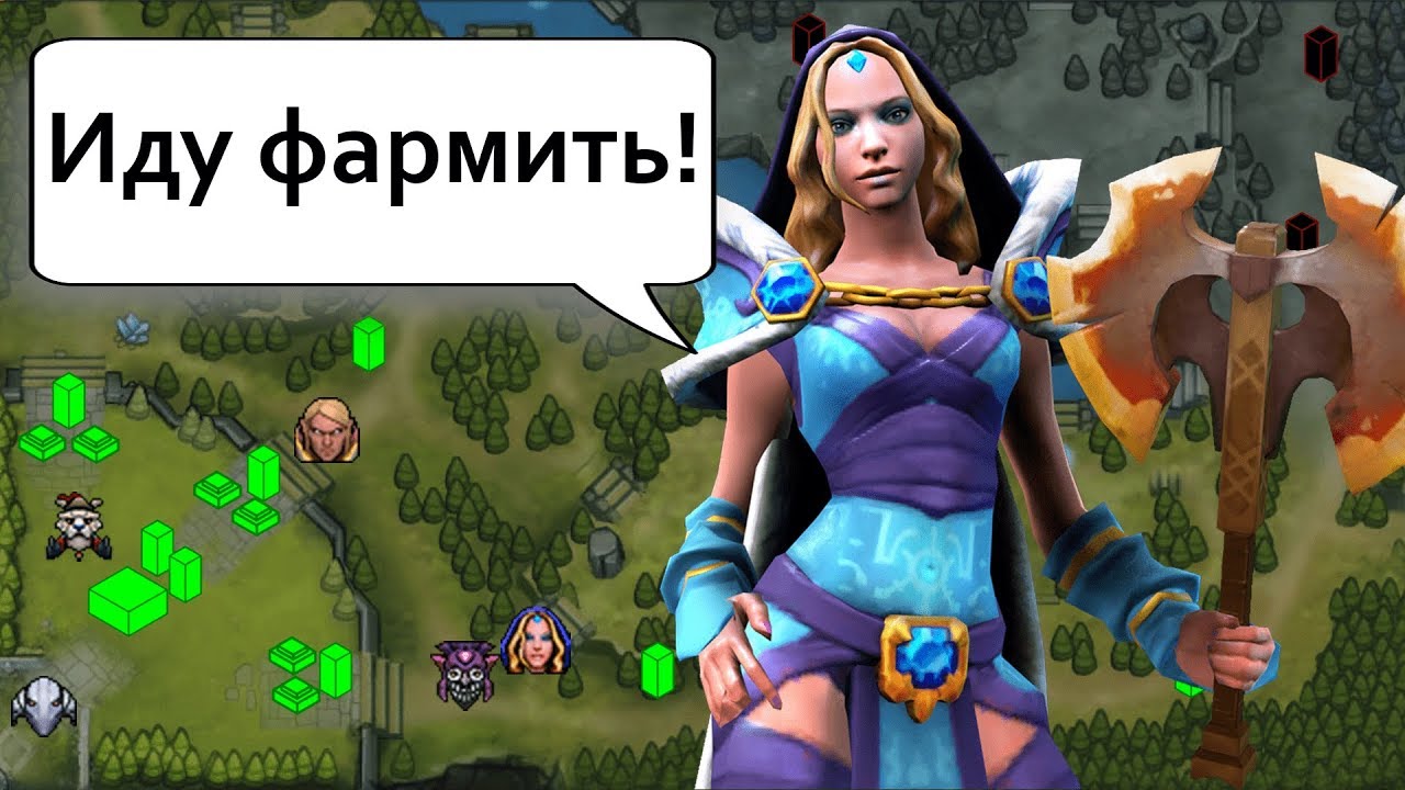 ВСЁ О ПОЗИЦИЯХ В ДОТЕ! Краткий разбор позиций для новичков. Кого пикать, куда идти, как играть?
