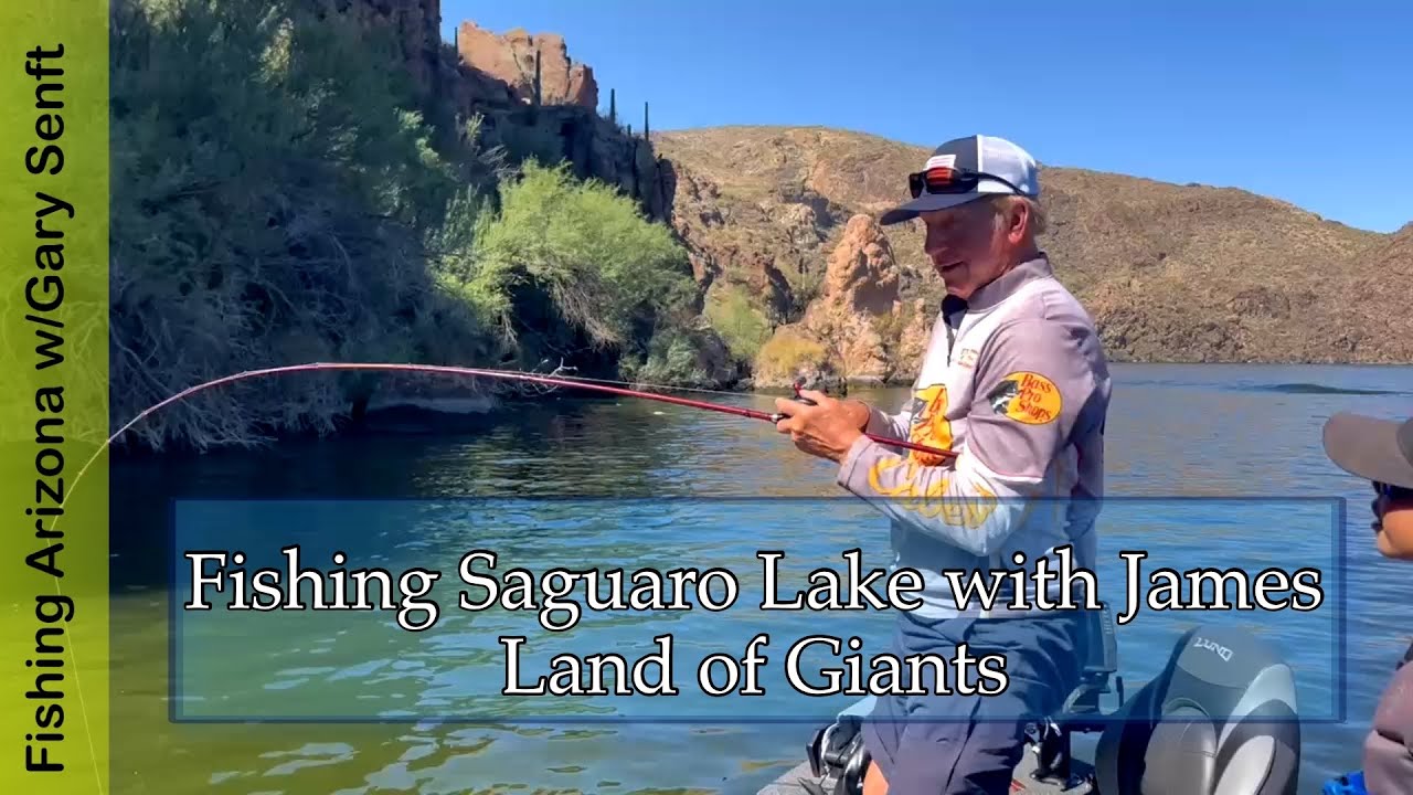 Fishing Saguaro Lake with James - Land of Giants