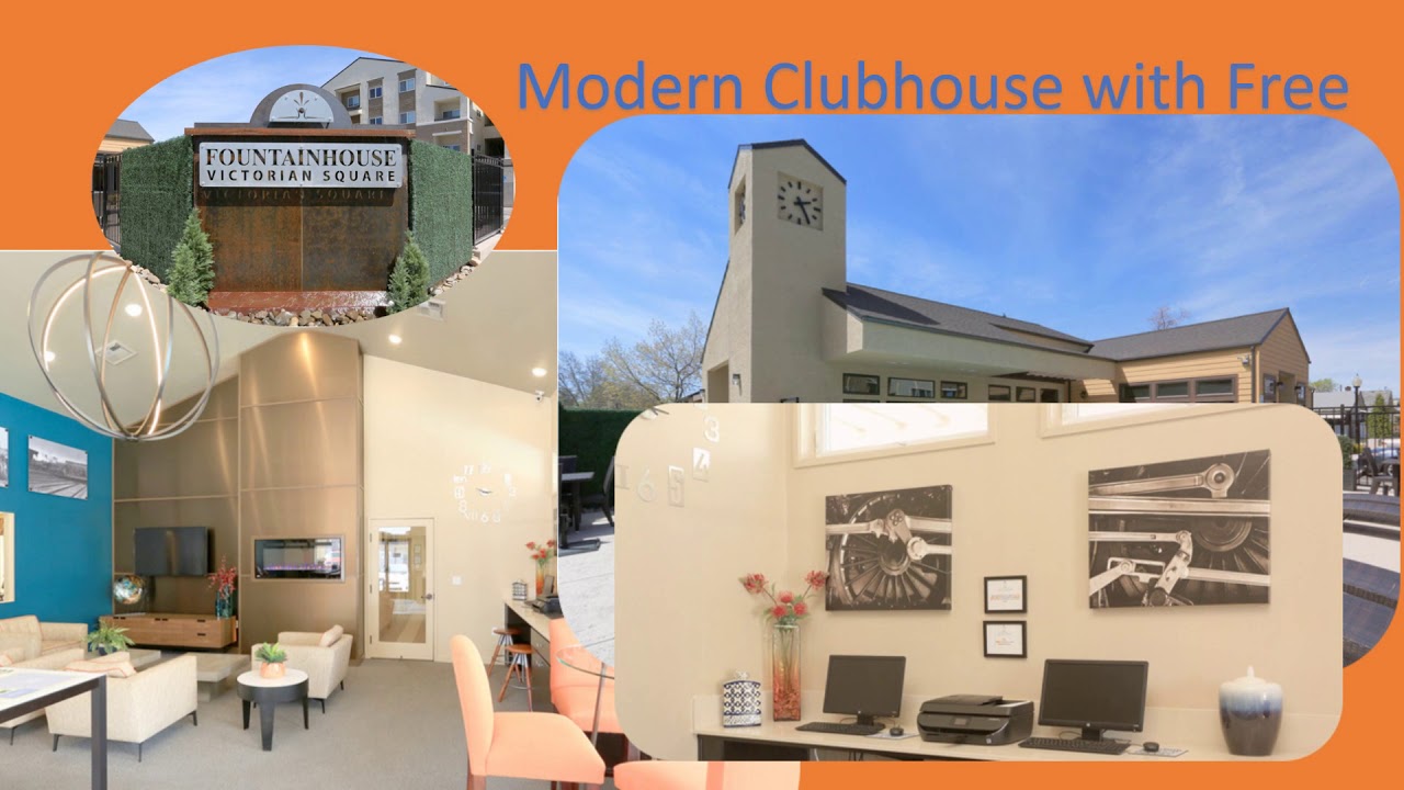 Fountainhouse at Victorian Square Clubhouse Video