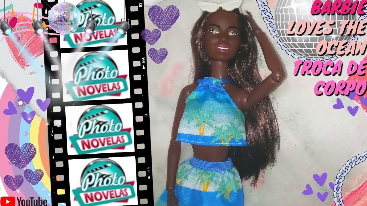 🏖️ Troca de corpos: Barbie Loves the Ocean em corpo da China comprado na Shopee [D.I.Y.]