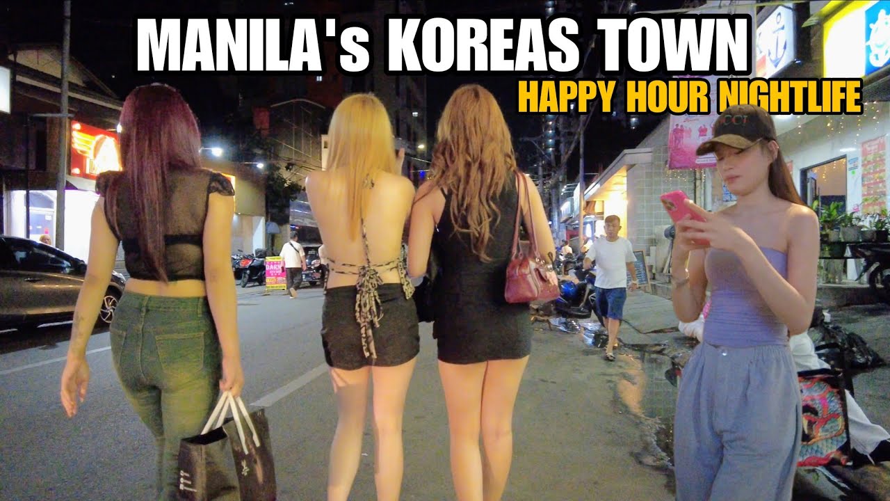 HAPPY HOUR ADRIATICO MANILA NIGHTLIFE SCENE HANGOUT! MANILA’s KOREAS TOWN PHILIPPINES