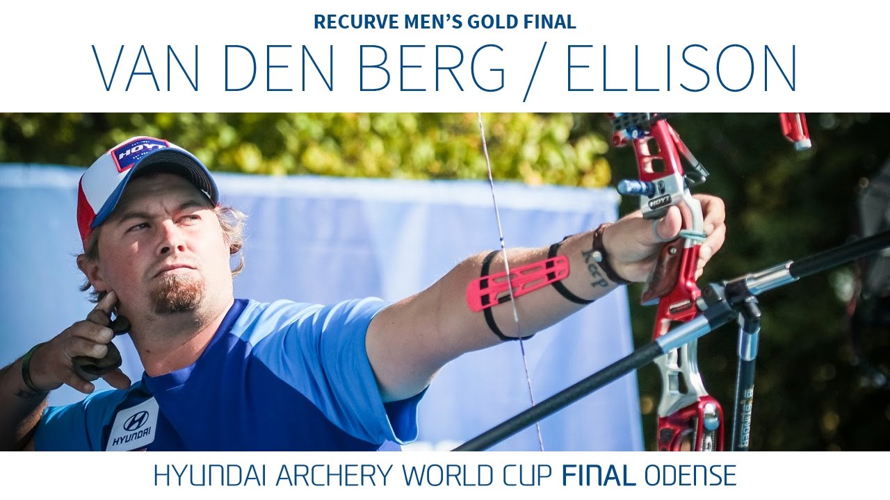 Sjef van den Berg v Brady Ellison – Recurve Men’s Gold Final | Odense 2016