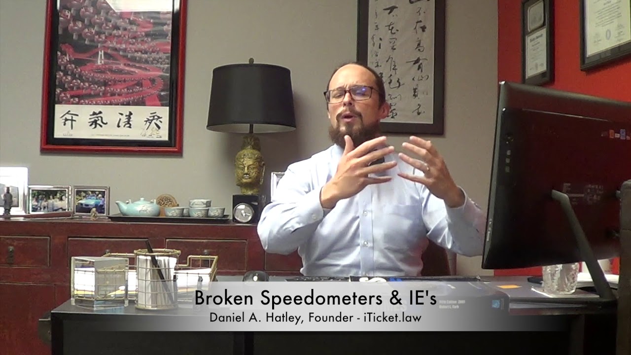 Does My Speedometer Have to be Broken to Receive an Improper Equipment Reduction?