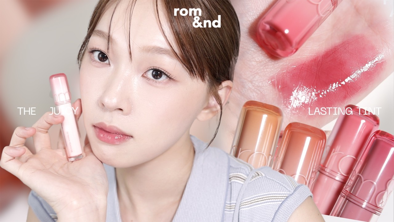 ROMAND新版果汁唇釉2.0🍈23支全試色/升級版差在哪?/我最推薦的顏色 ROMAND THE JUICY LASTING TINT | heyitsmindy