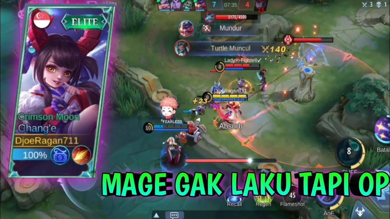 MAGE OP TAPI GAK LAKU DI RANK #mageterkuat #mobilelegends #changebestbuild #changegameplay