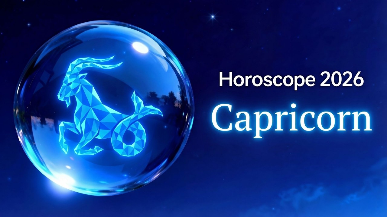 CAPRICORN HOROSCOPE 2026 — The Year of Stability, Love & Long-Term Success