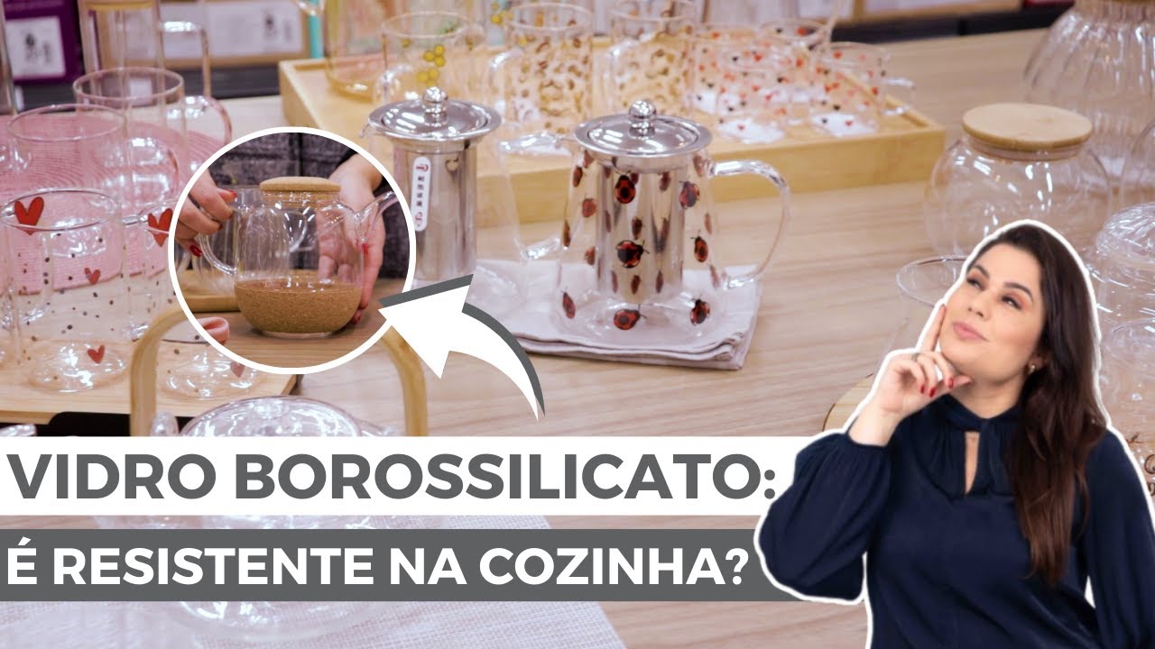 Tudo sobre utensílios de vidro borossilicato
