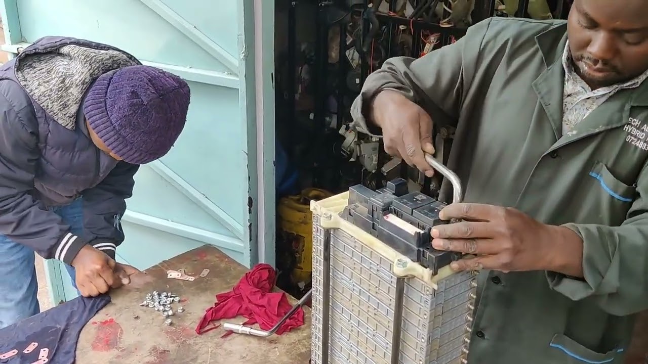 HOW TO REPLACE HYBRID BATTERIES FOR TOYOTA FIELDER