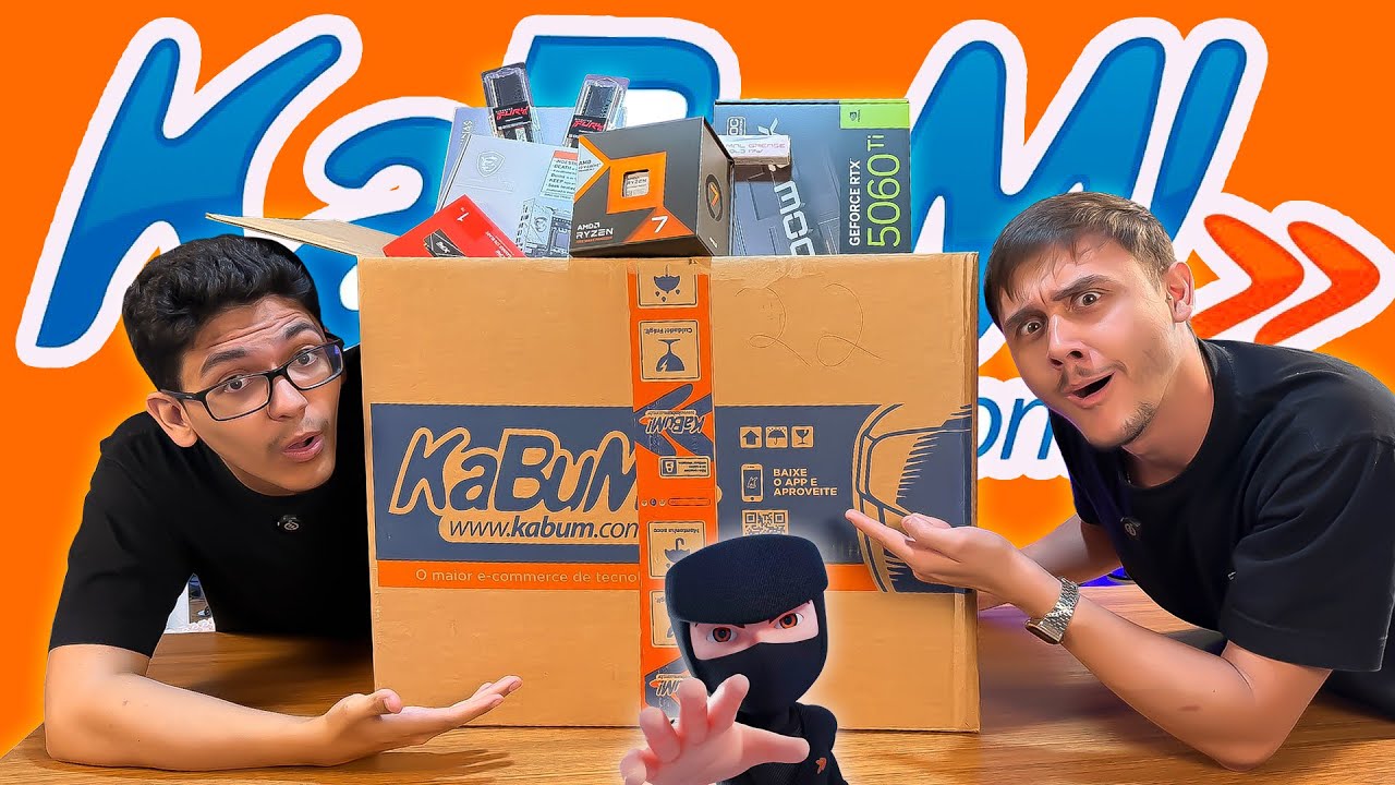 Montamos o PC GAMER FULL KABUM  de 10 mil do Cliente