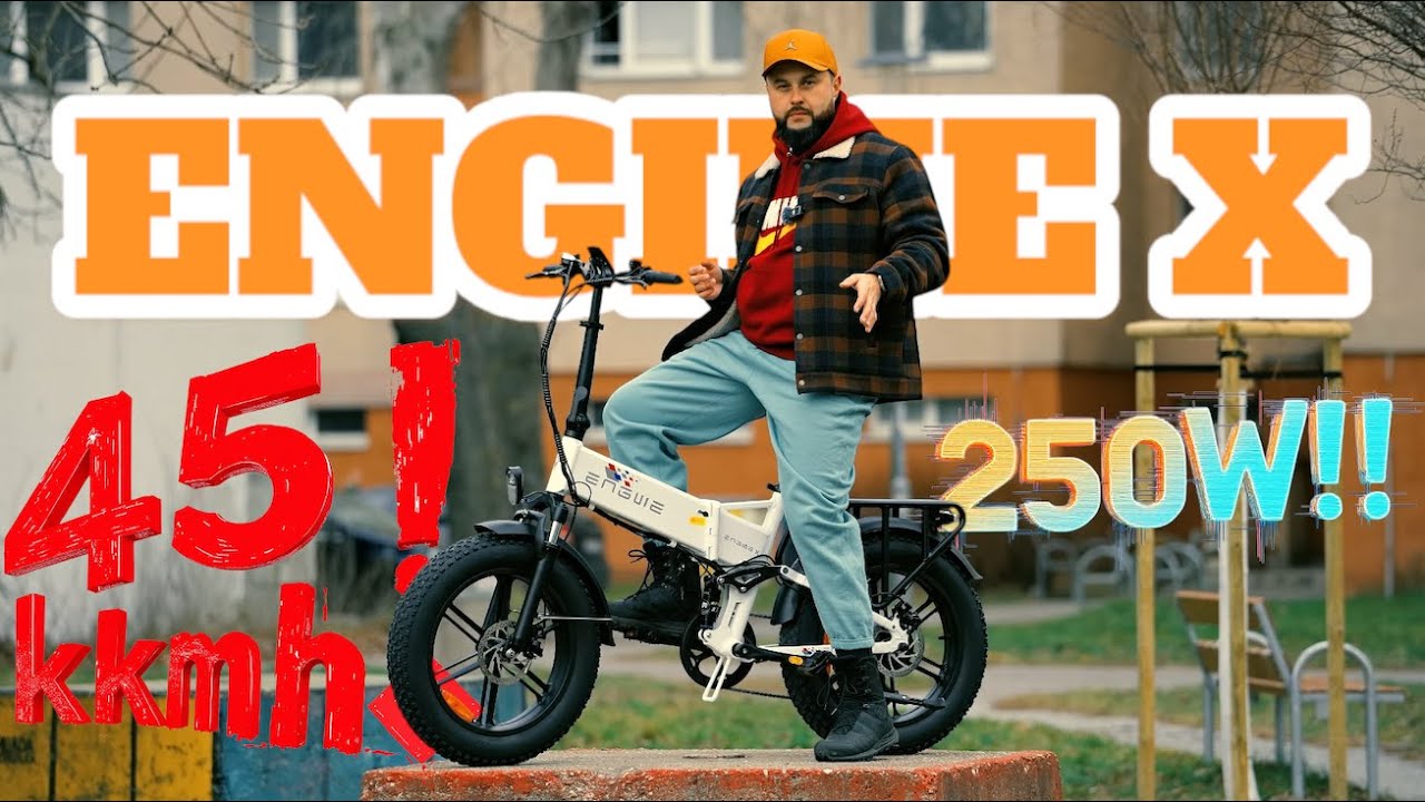 Engwe Engine X - ABSOLÚTNY TRHAČ PAPIEROVÝCH PREPDOKLADOV !!!