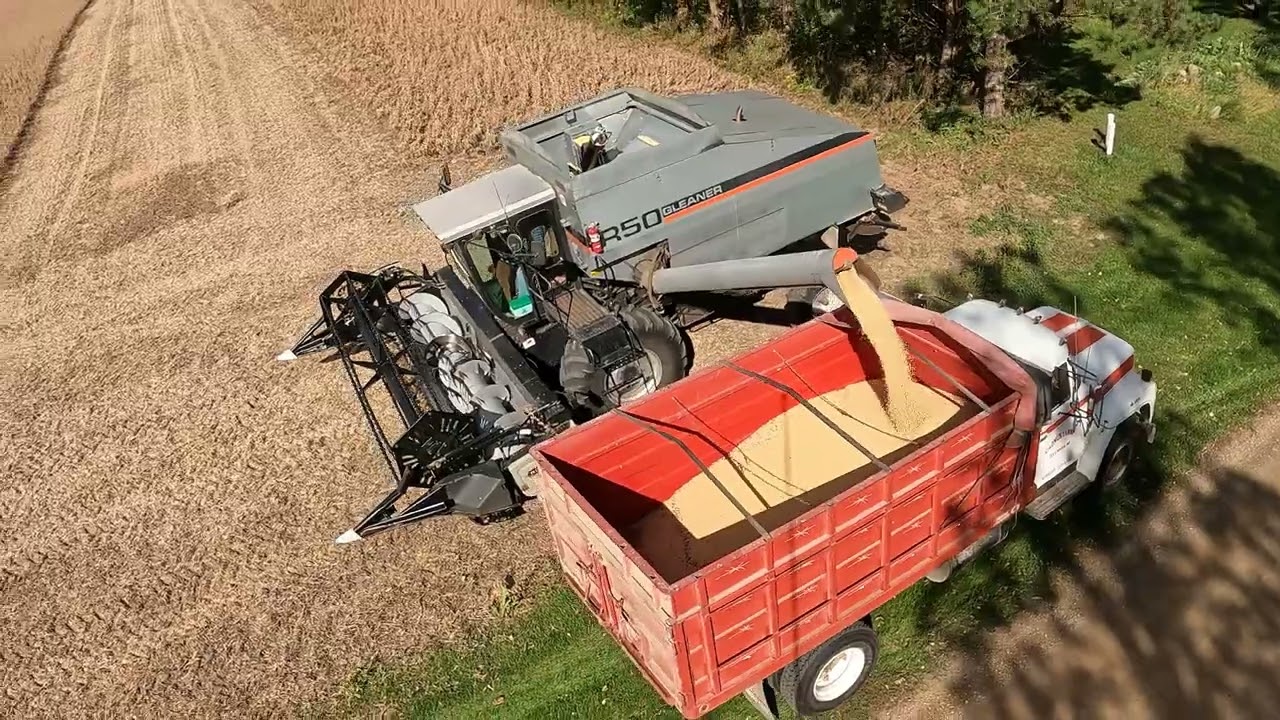 It's a R50 Gleaner - Our First - 120 Acre Farmer #harvestchaser