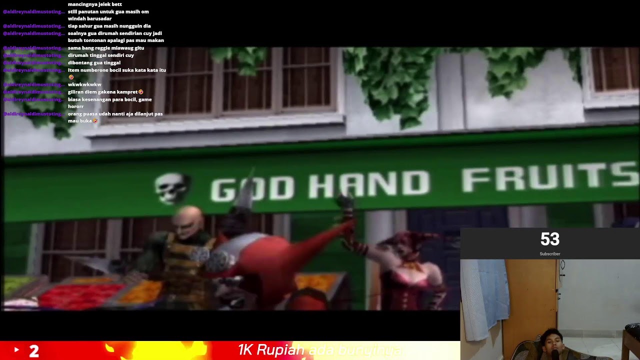TANGAN BAIK VS TANGAN JAHAT FINAL GOD HAND PS 2