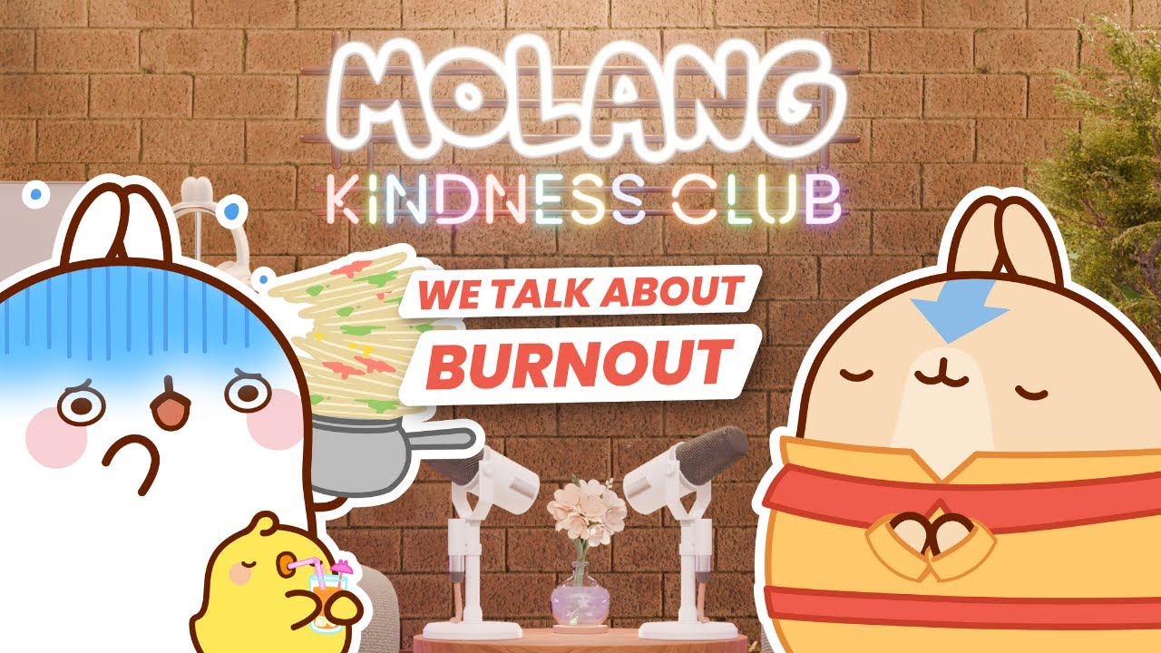 How to manage BURN OUT and multitasking with Air Pinco 🤯| Molang Kindness Club #9 🎙️